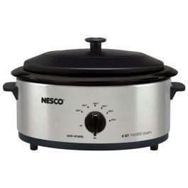 NESCO(R) NES481625 6QT PRCLN RSTR SS SLVR